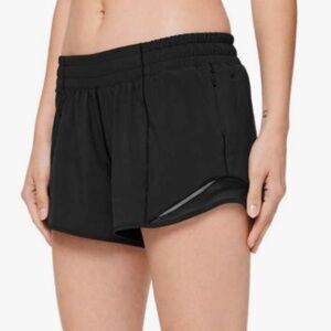 Lululemon Hotty Hot shorts low-rise 4 inch long